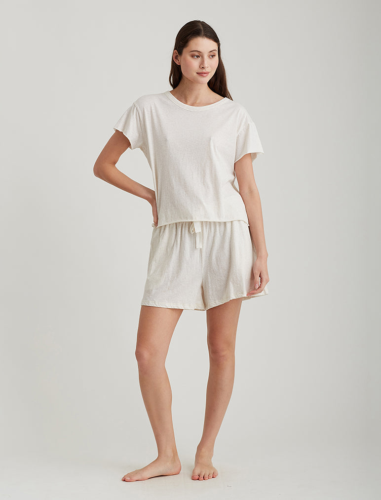 boxy cotton tee