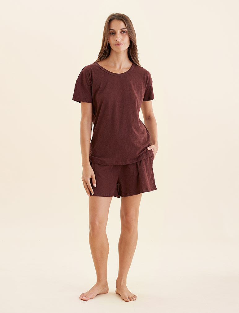 Jada Organic Cotton Knit Tee