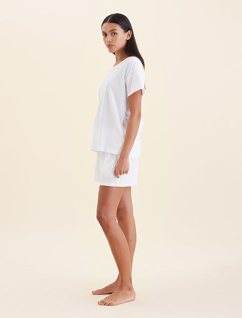 Jada Organic Cotton Knit Tee