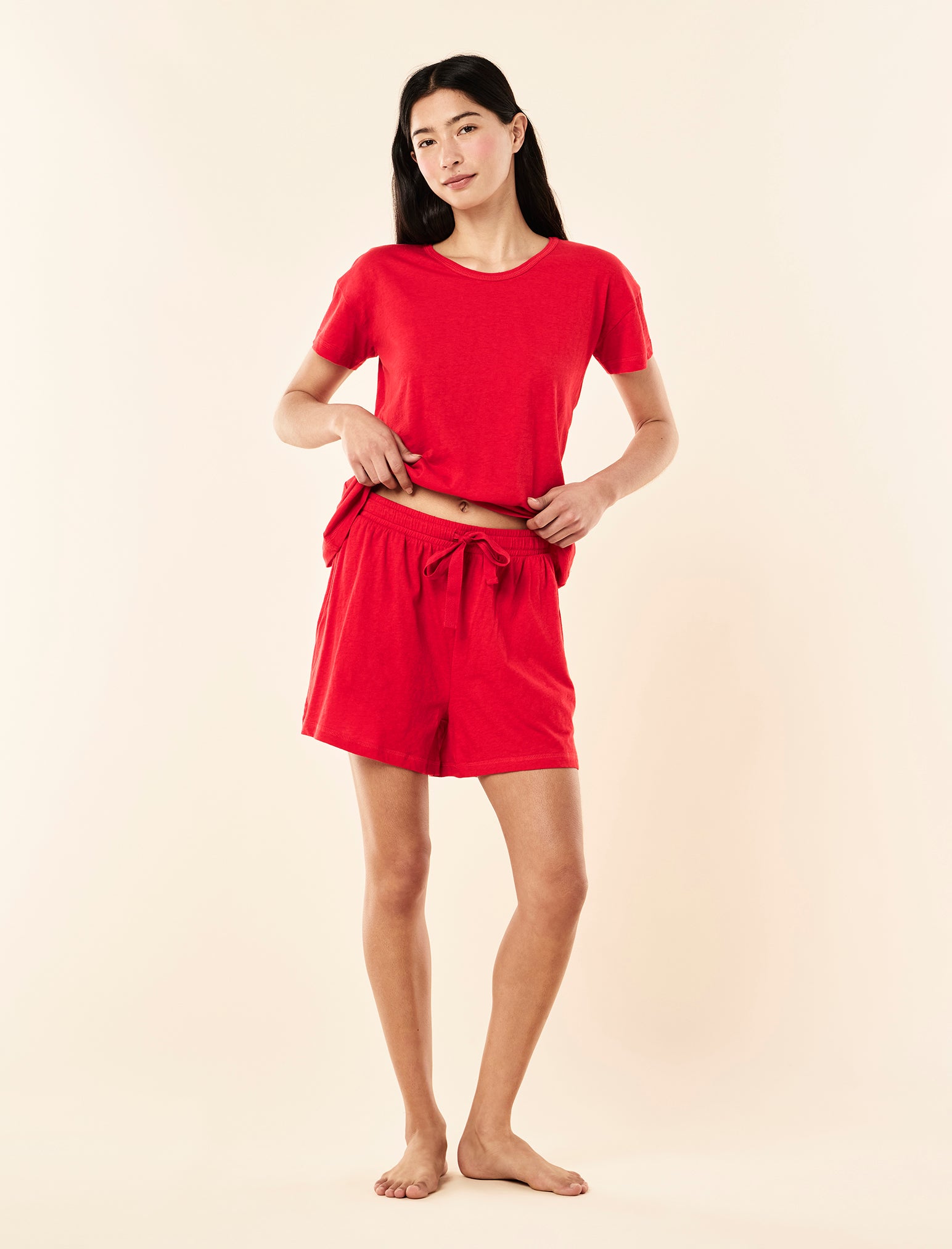 Jada Organic Cotton Knit Classic Tee