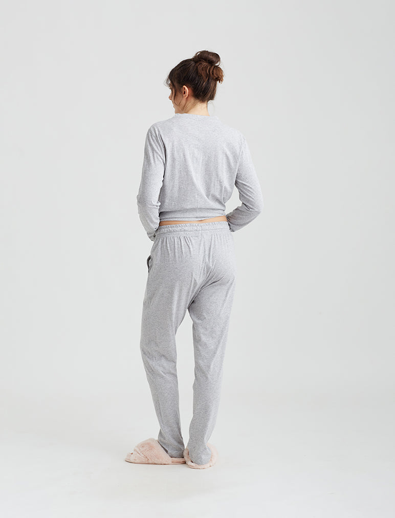 Papinelle Organic Cotton Knit Pajama Set & Reviews