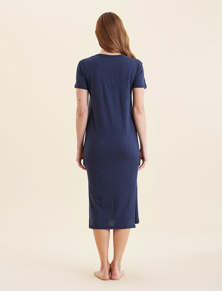 Jada Organic Cotton Knit Nightgown