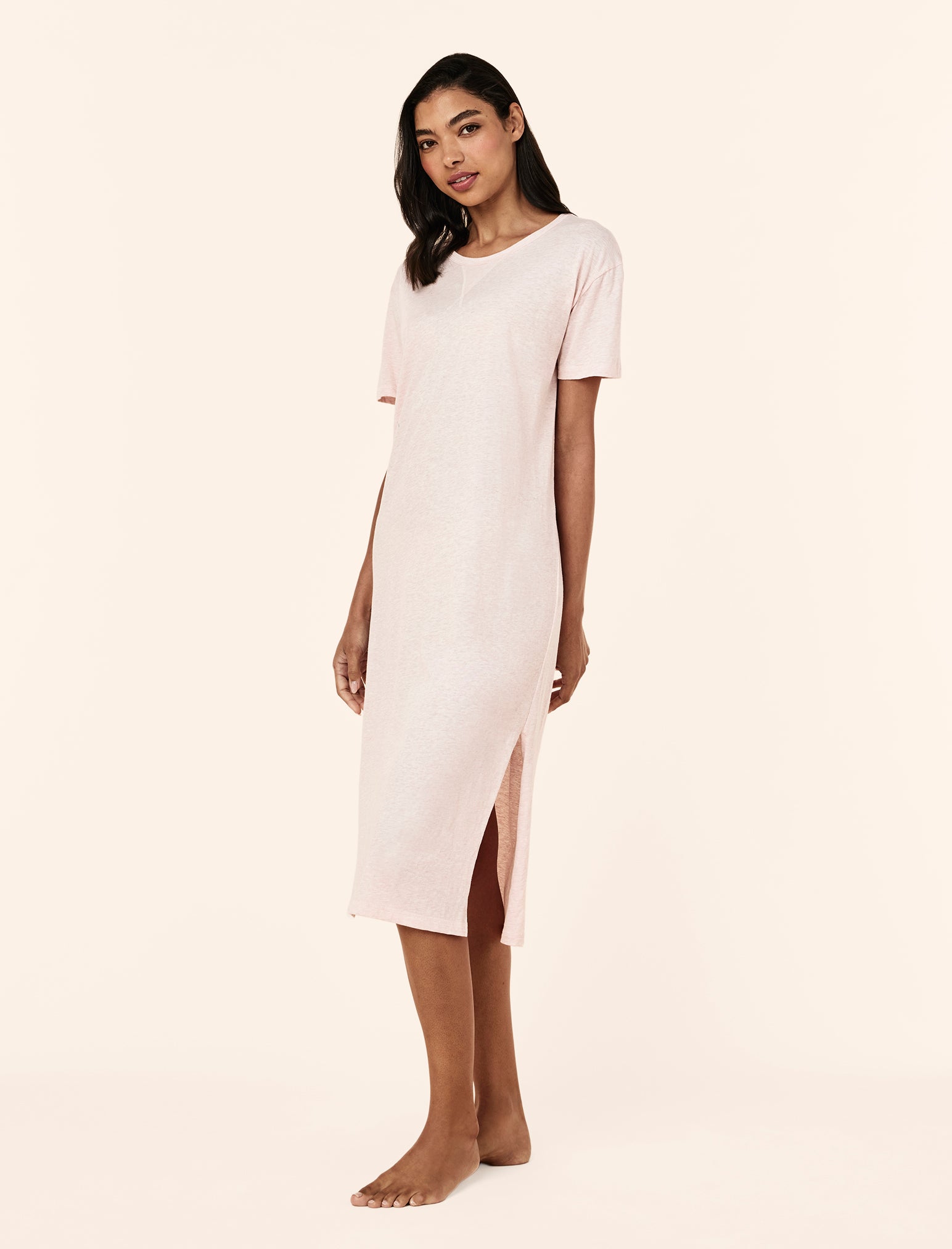 Jada Organic Cotton Knit Nightgown