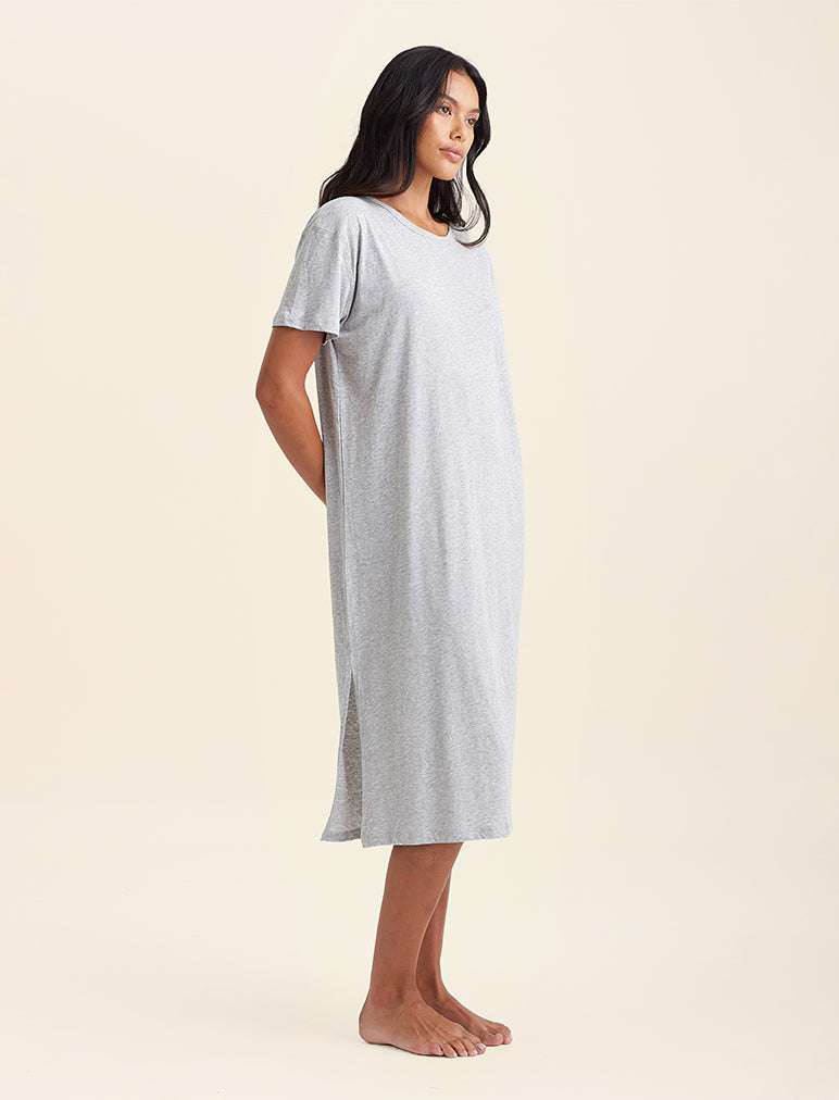 Jada Organic Cotton Knit Nightgown