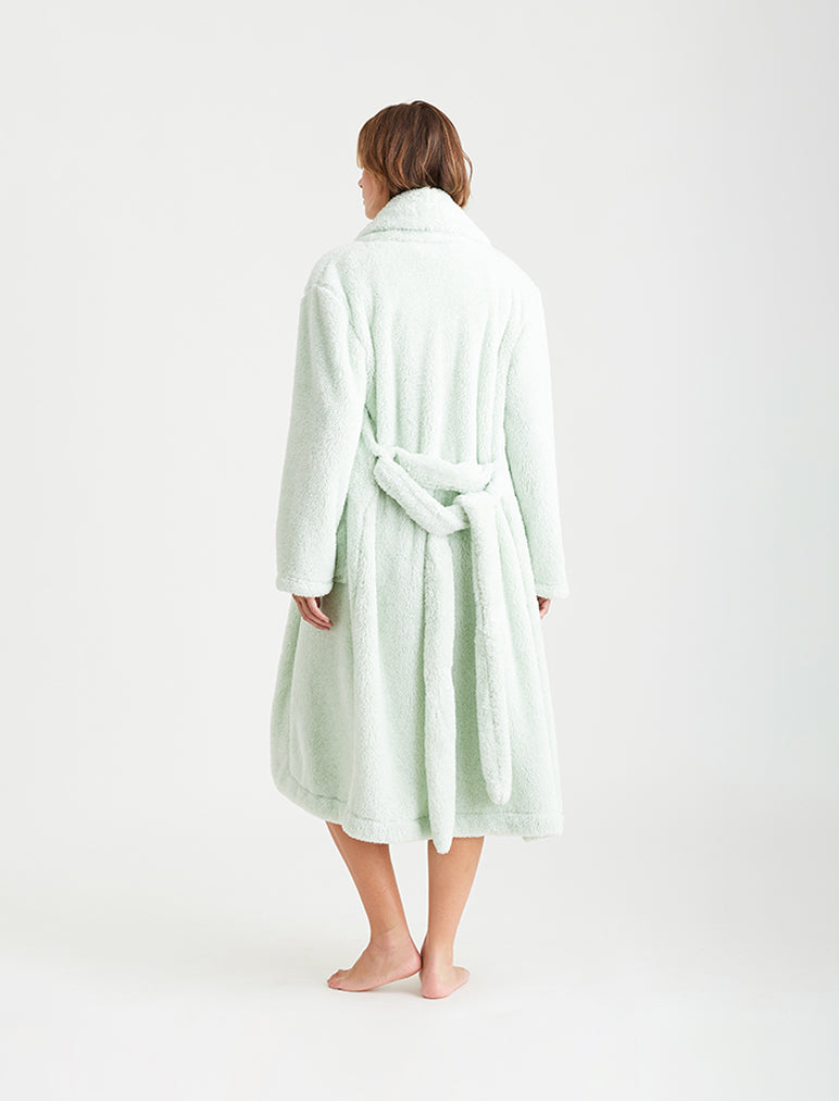 Cozy Plush Mid-Length Robe