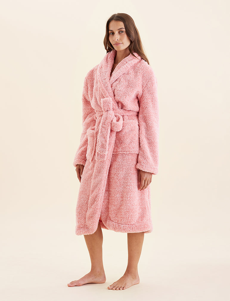 Cozy Plush Mid-Length Robe