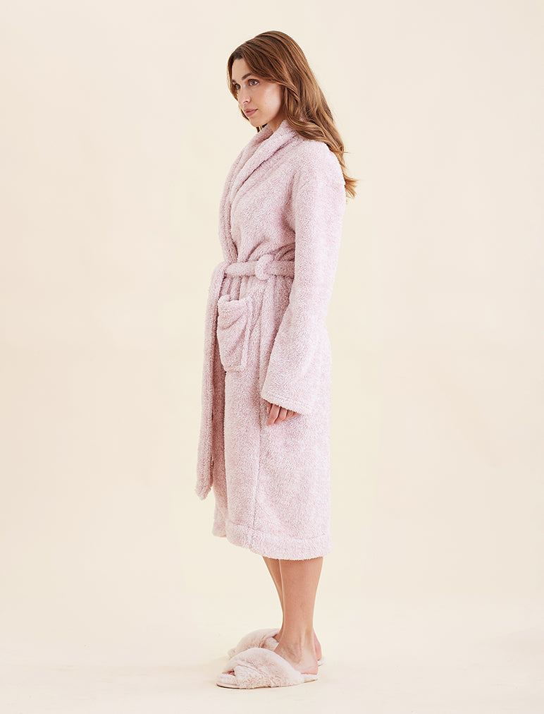 Cozy Mid-Length Plush Robe