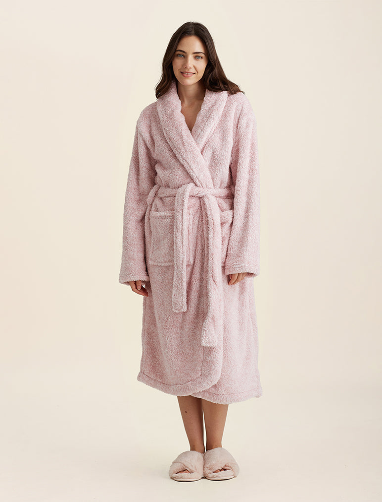 Cozy Plush Mid-Length Robe