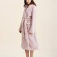 Cozy Mid-Length Plush Robe