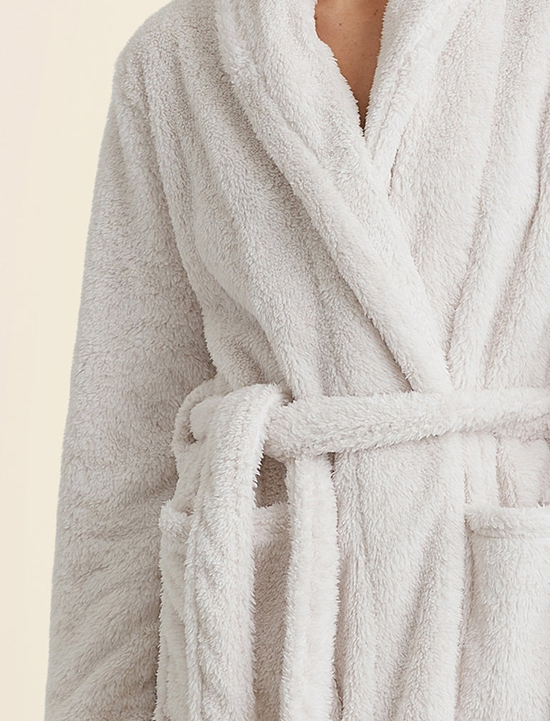 Cozy Plush Mid-Length Robe