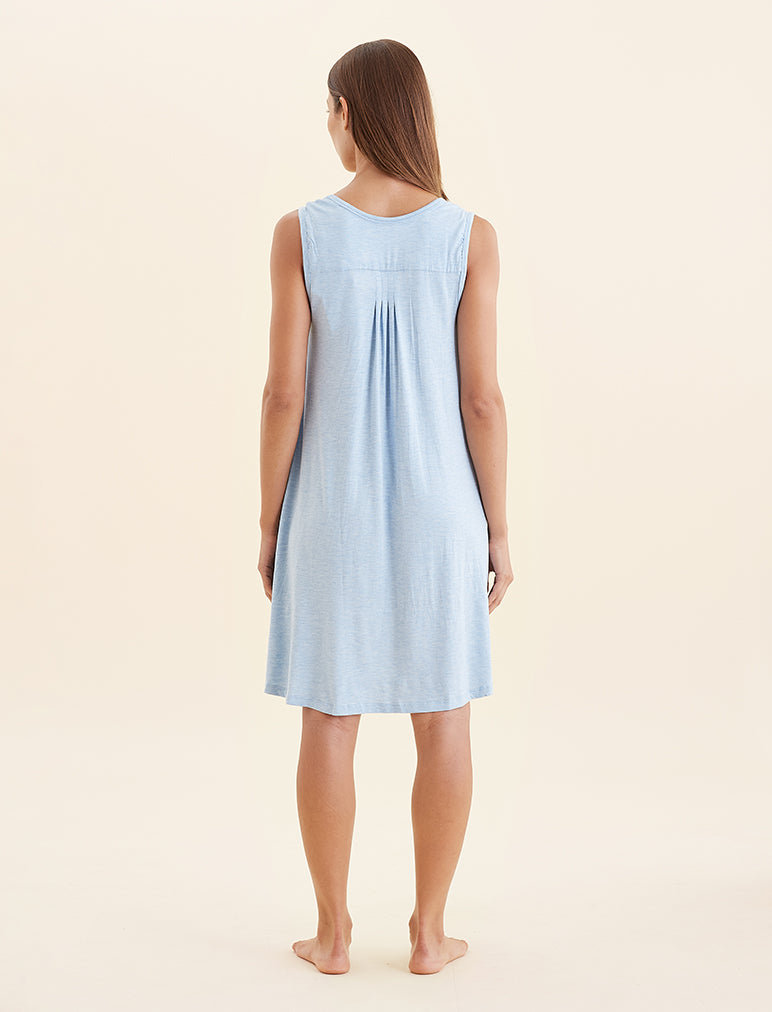 Kate Modal Soft Pleat Front Nightgown