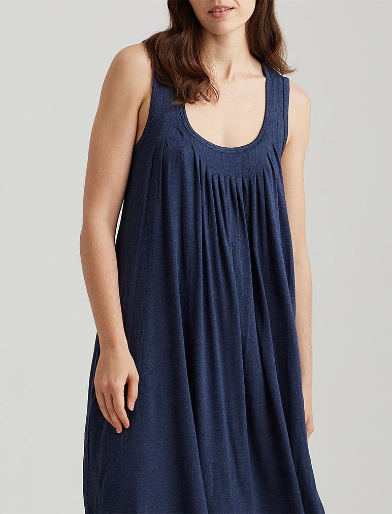 Modal Soft Kate Pleat Front Nightgown