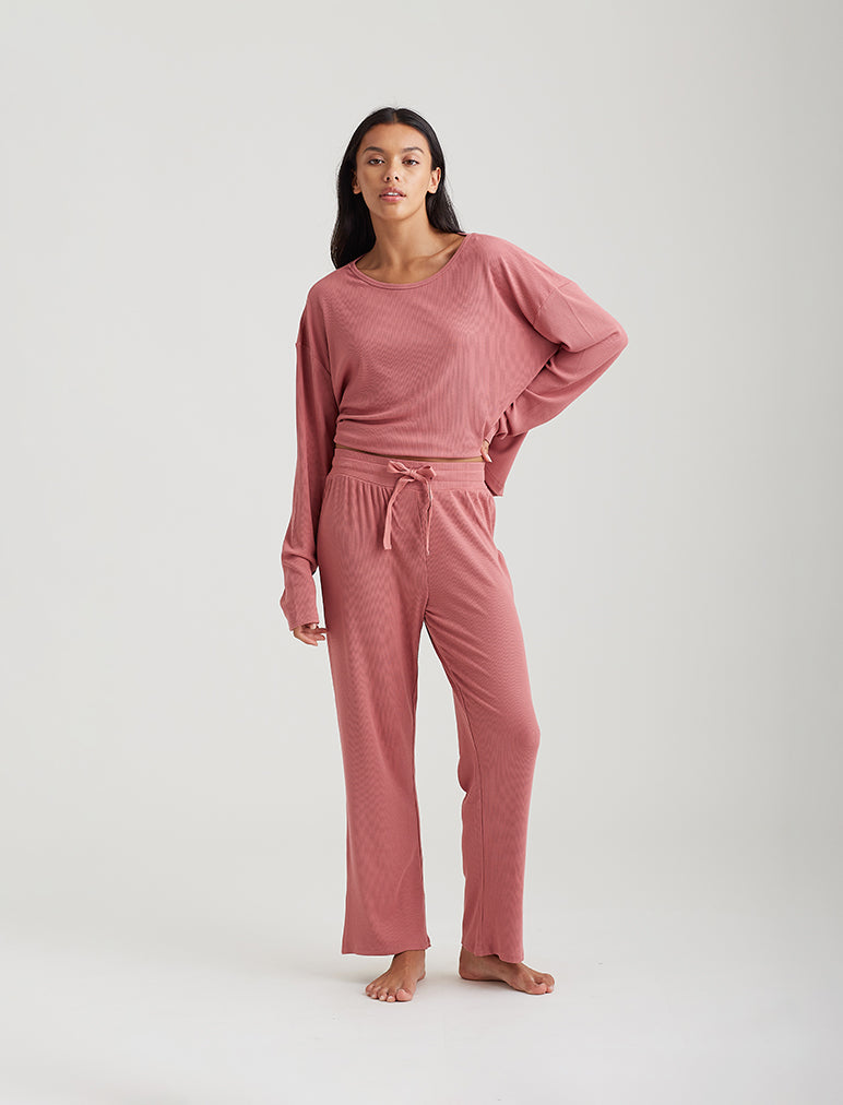 Luxe Rib Modal Soft Touch Pant Papinelle Sleepwear US