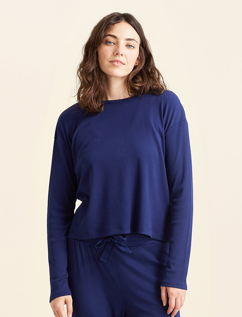 Luxe Rib Modal Soft Touch Tee