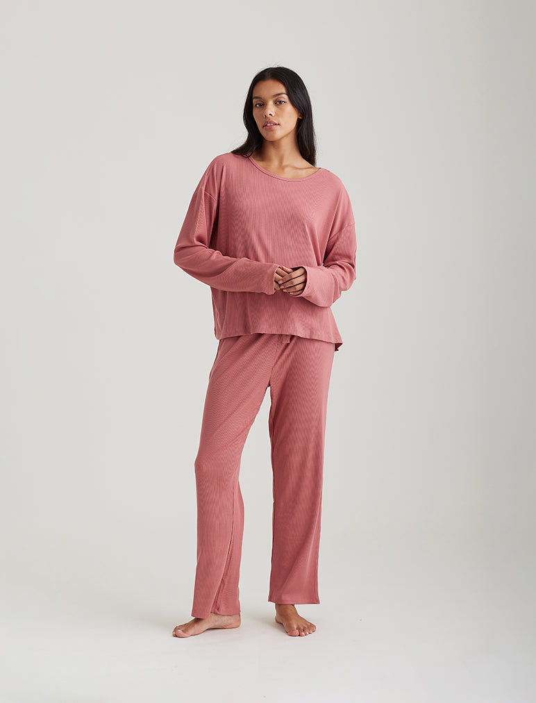 Luxe Rib Modal Soft Touch LS Tee