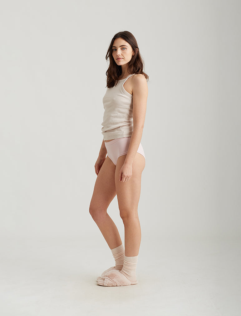 Buy 2 for $60 | Milla High Neck Rib Shelf Bra Tank