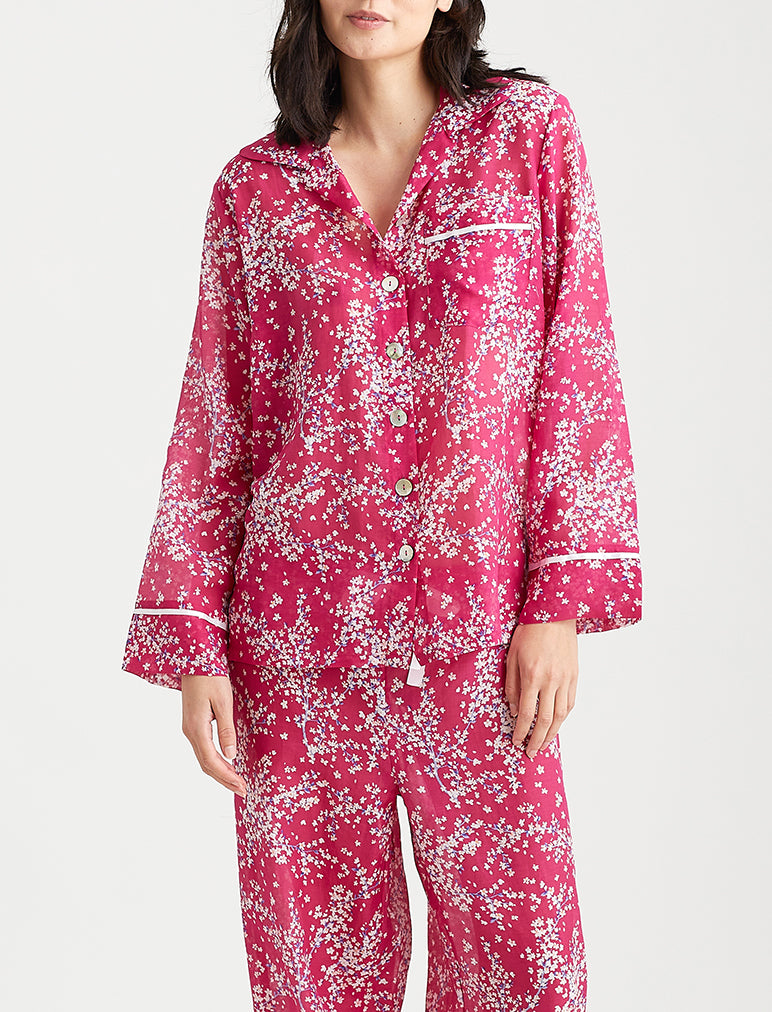 Cheri Blossom Full Length PJ Set