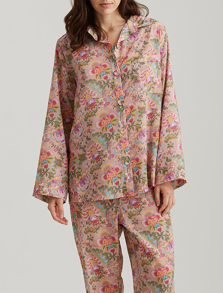 Liberty silk online pajamas