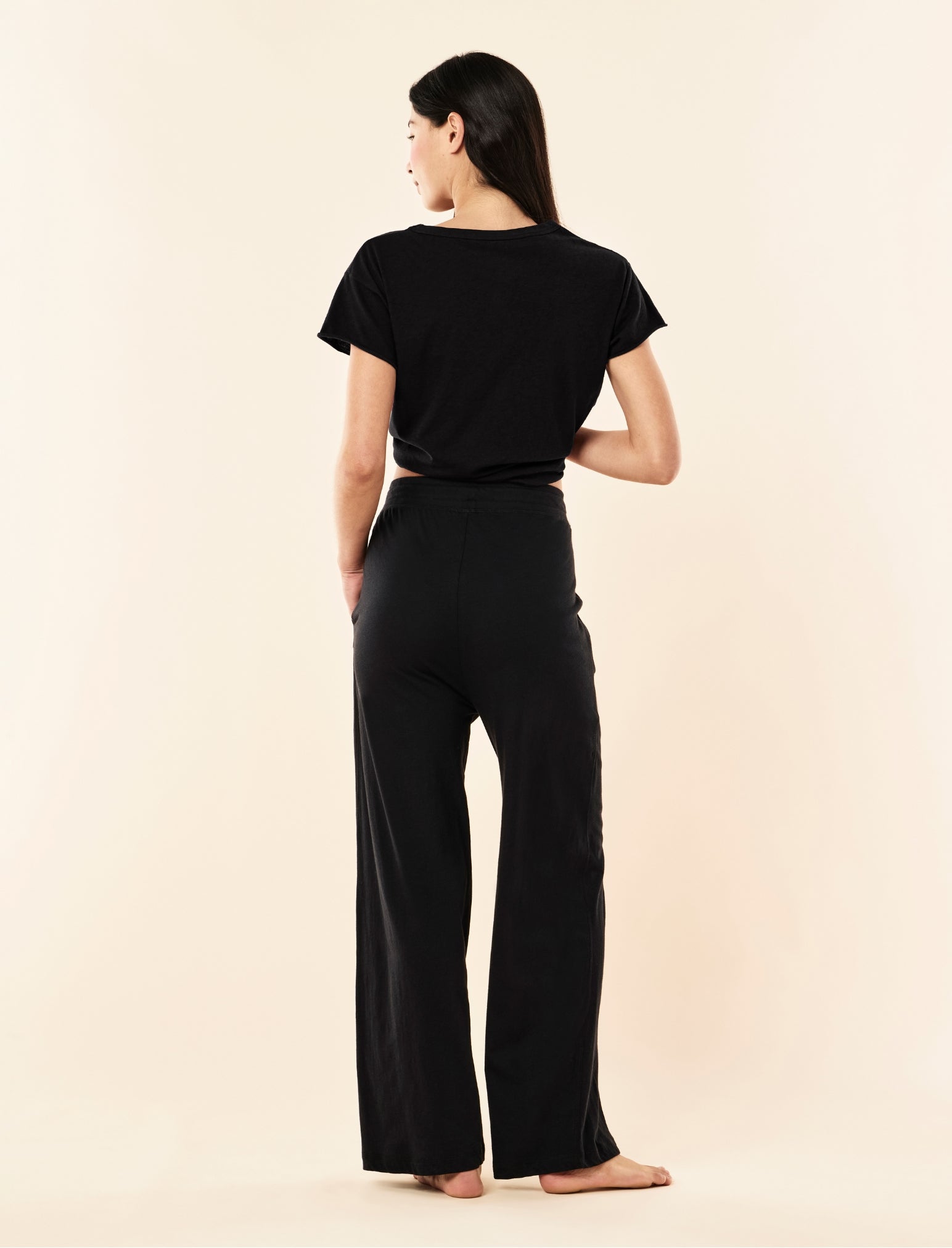 Jada Organic Cotton Knit Boxy Tee