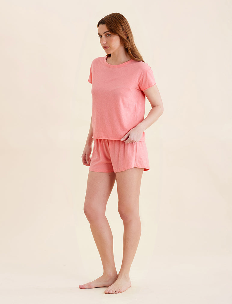 Jada Organic Cotton Knit Boxy Tee