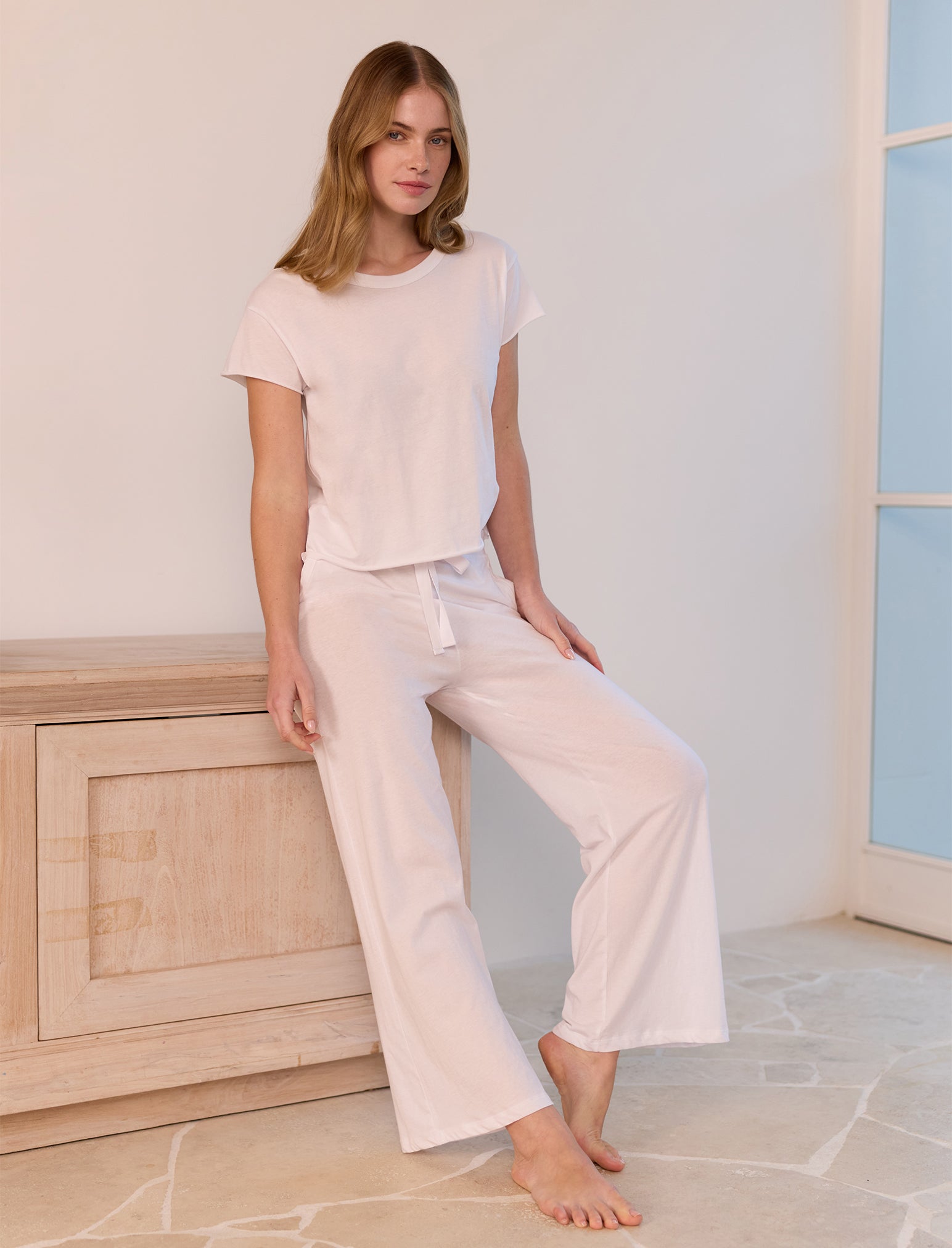 Jada Organic Cotton Wide Leg Pant