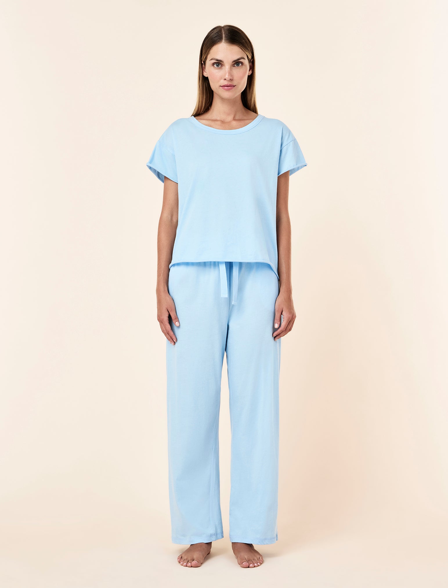 Jada Organic Cotton Wide Leg Pant