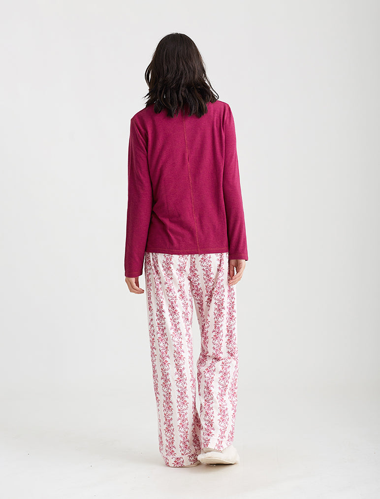 Helena Cosy Pant and Feather Soft LS Top