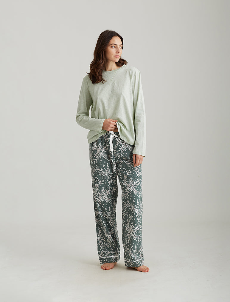 Papinelle Organic Cotton Knit Pajama Set & Reviews