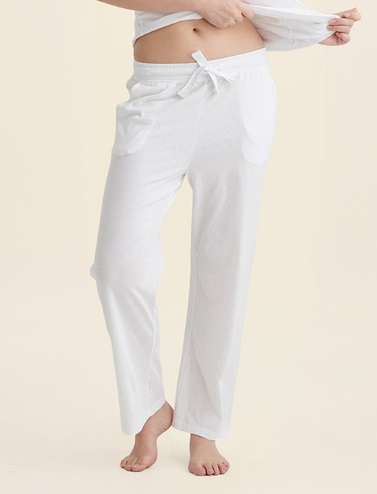 Jada Organic Cotton Straight Leg Pant