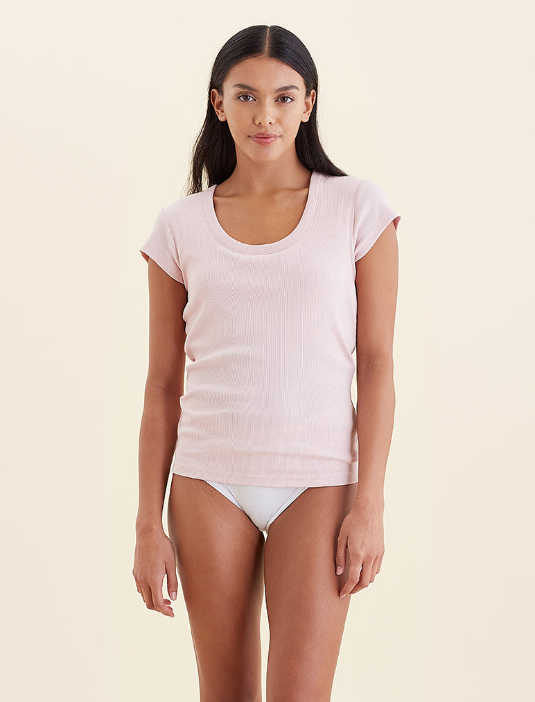 Buy 2 for $70 | Milla Rib Shelf Bra Tee