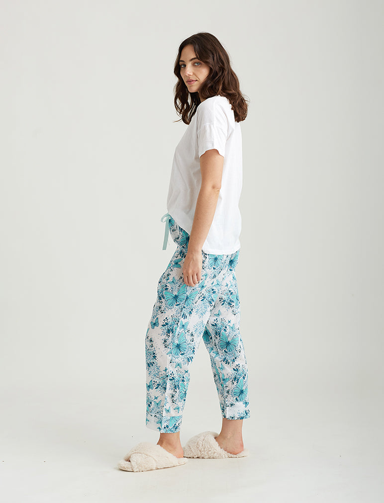 Megan Hess Butterfly Crop Pant