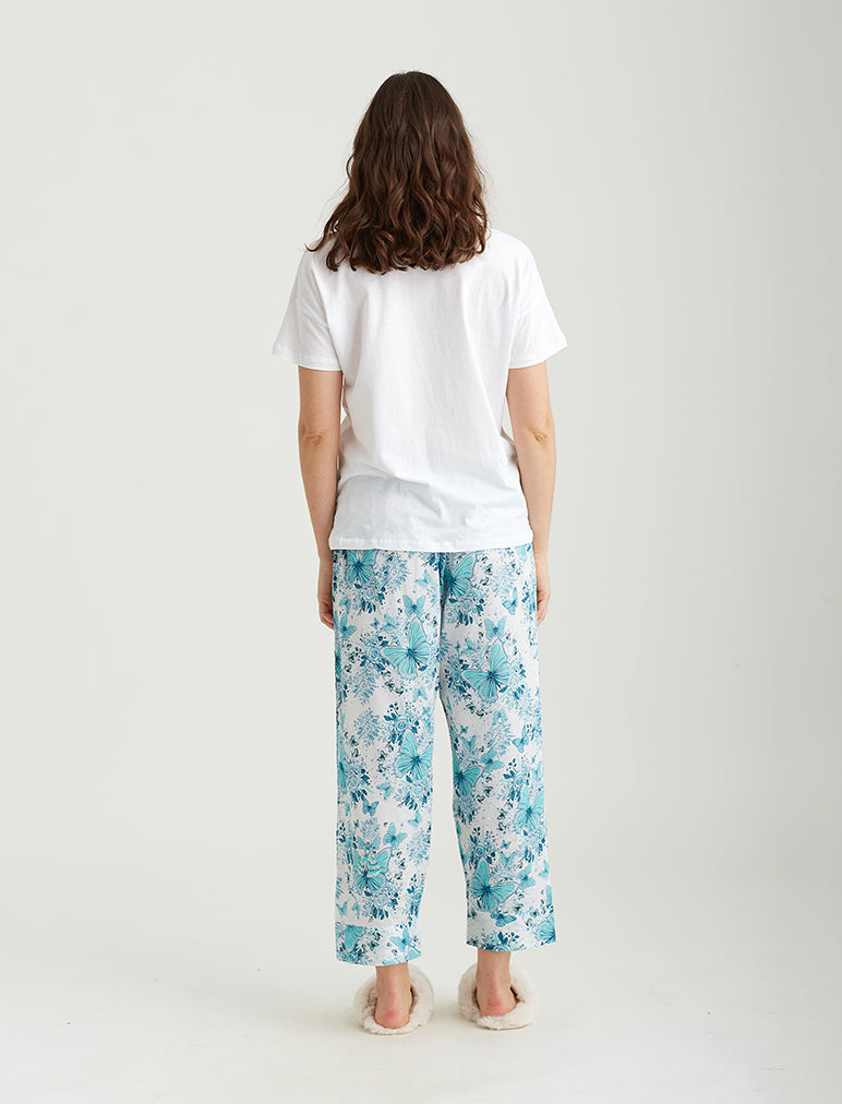 Megan Hess Butterfly Crop Pant