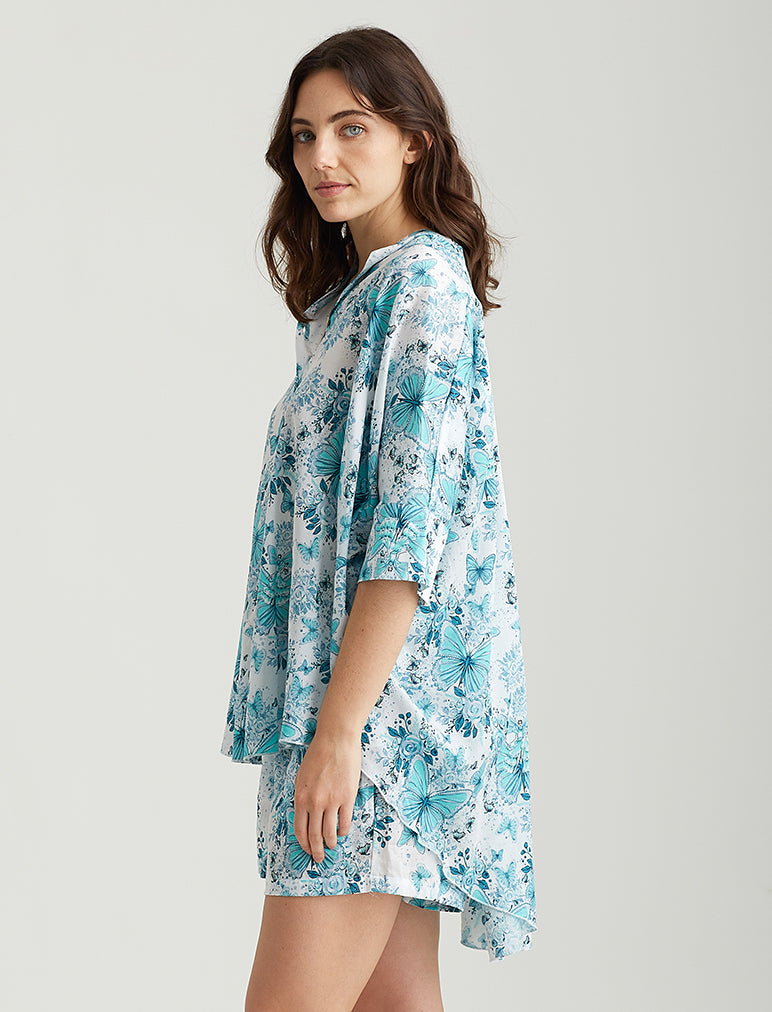 Megan Hess Butterfly Flowy PJ Shirt