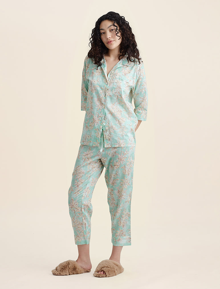 Bridget Crop PJ Set