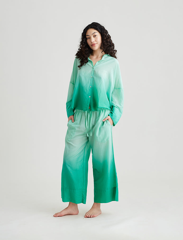 ombre silk pajama