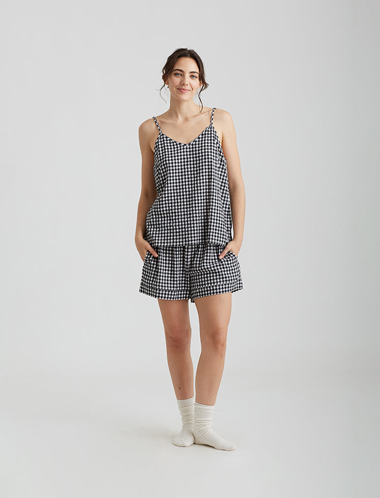 Seersucker Gingham Boxer Short