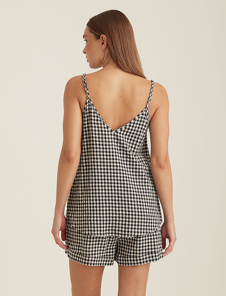 Seersucker Gingham Cami