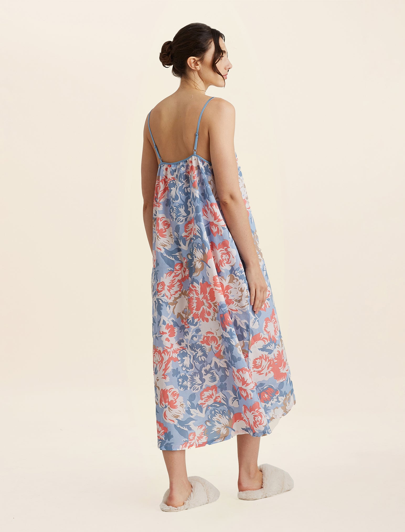 Karen Walker Ornamental Strappy Maxi Nightgown