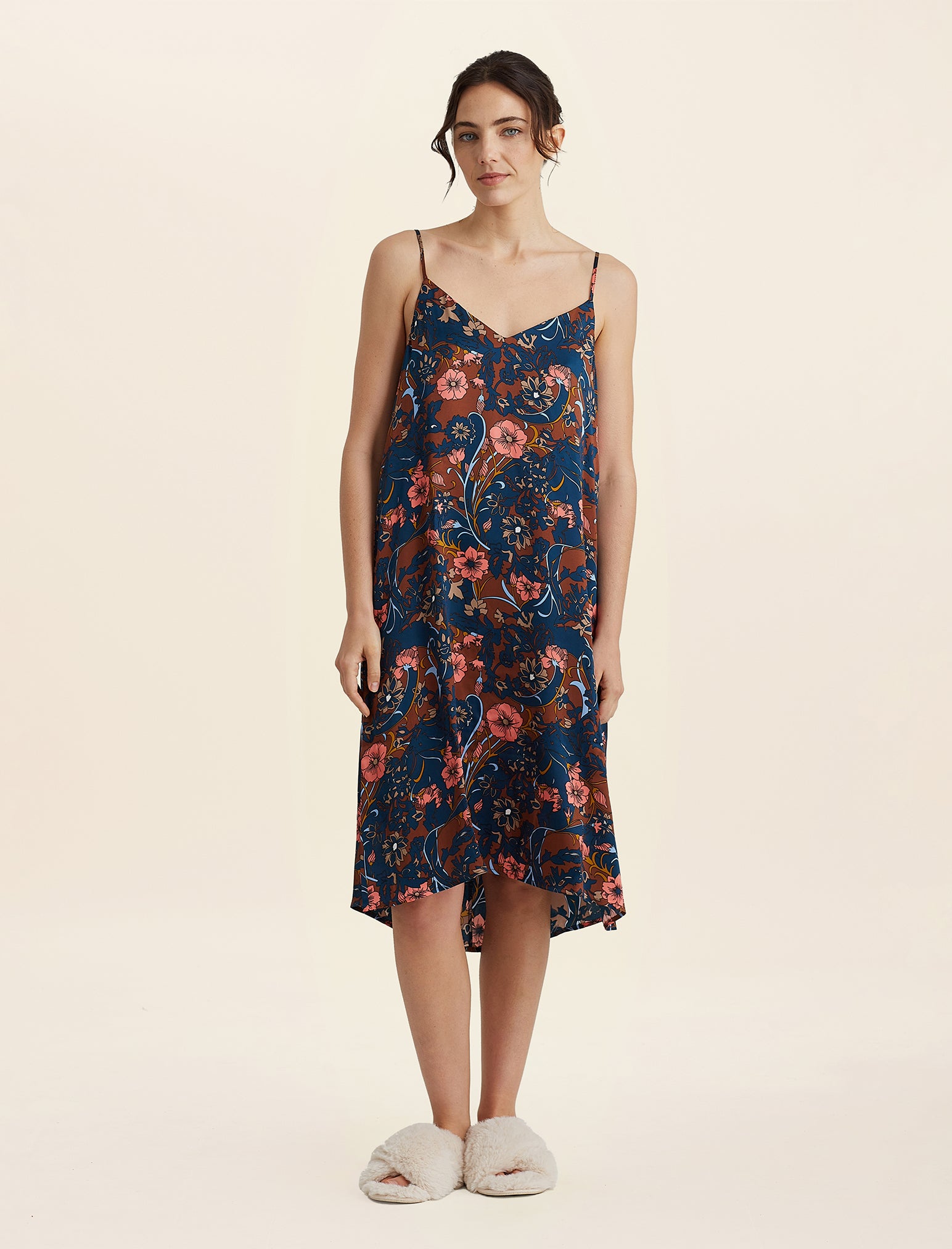 Karen Walker '60s Floral Slip Nightgown