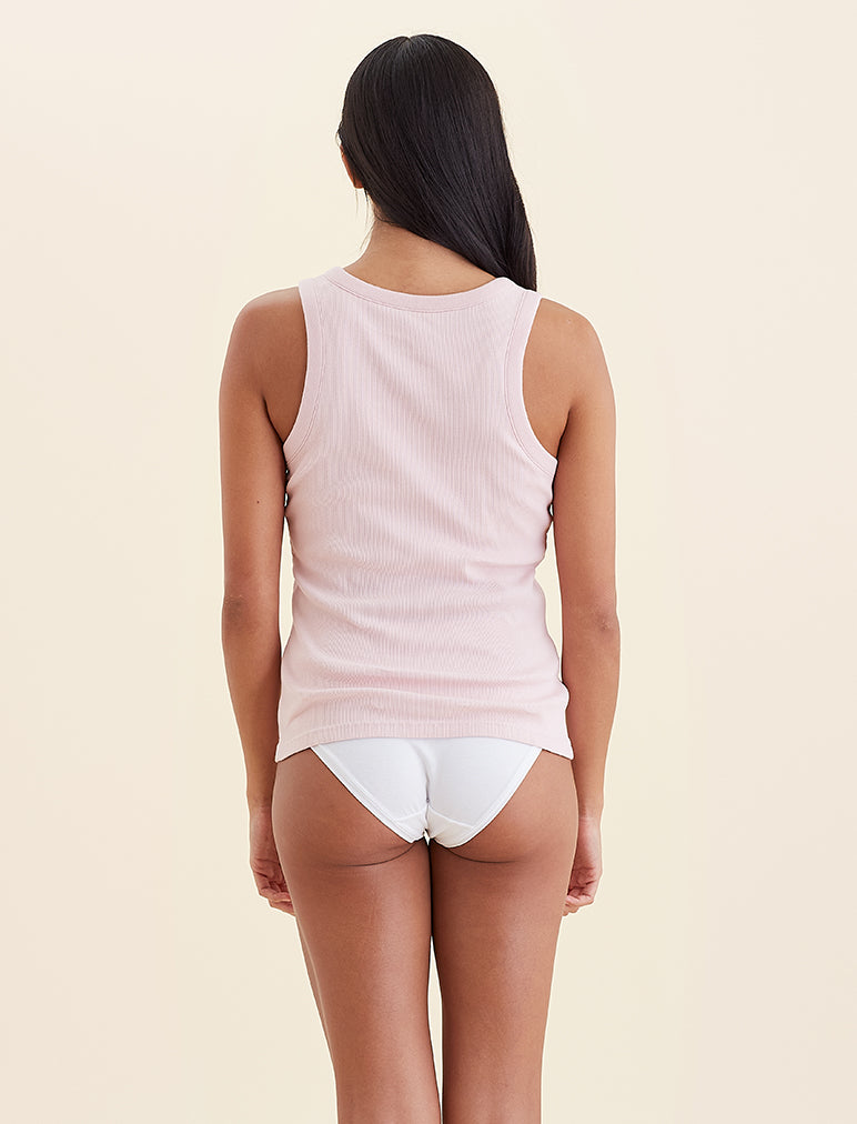 Buy 2 for $60 | Milla Rib Shelf Bra Henley Tank