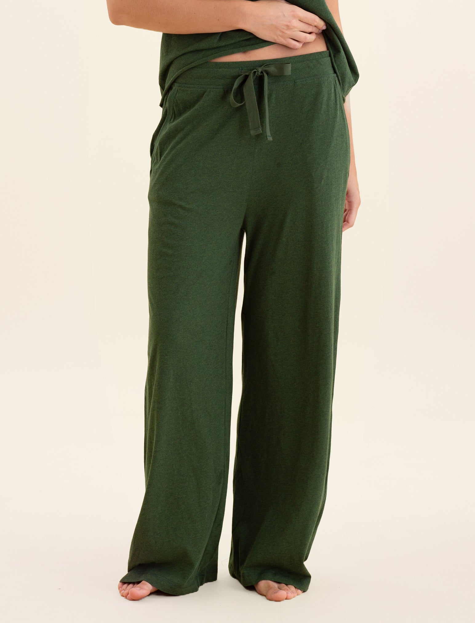 Jada Organic Cotton Wide Leg Pant