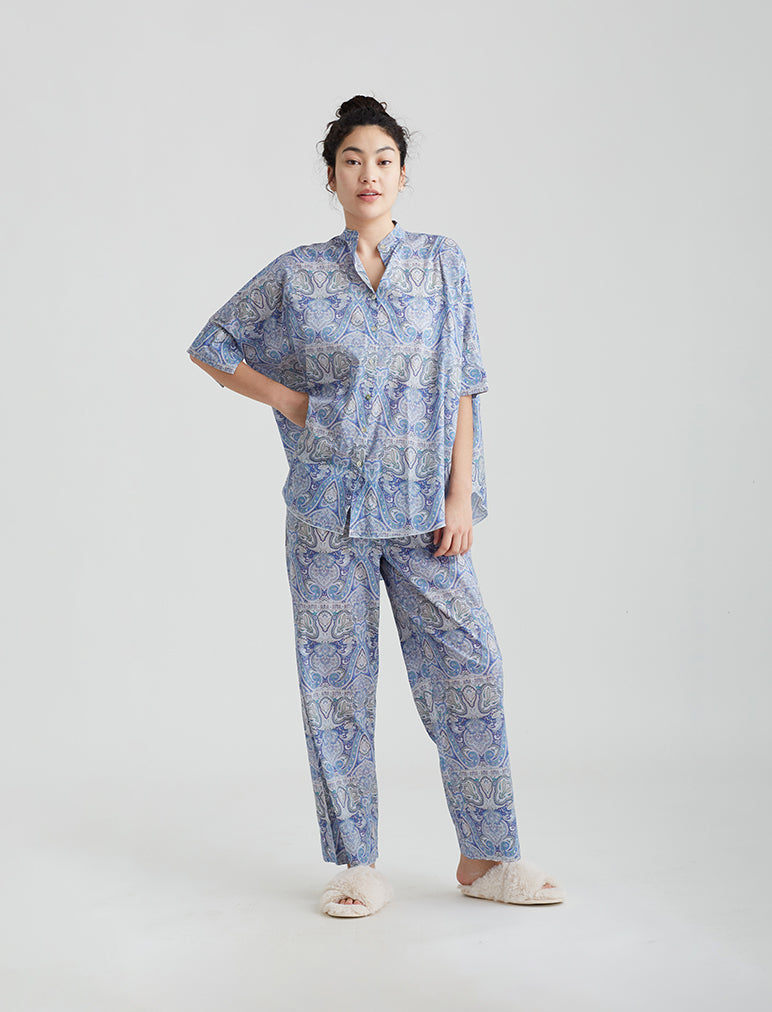 Papinelle Women's Modal Soft Kate Full Length Pajama Sets, Long Sleeve  Button Down Sleepwear Nightwear, Soft Pjs Lounge Sets, Black, X-Small :  : Clothing, Shoes & Accessories