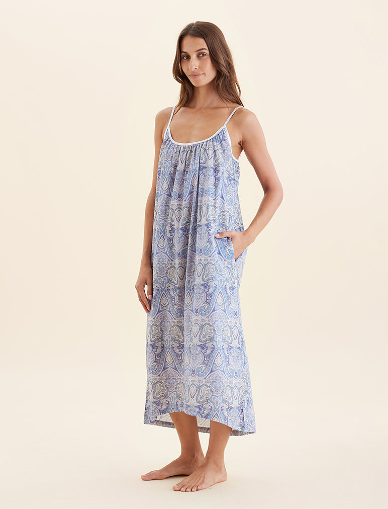 Nahla Strappy Maxi Nightie