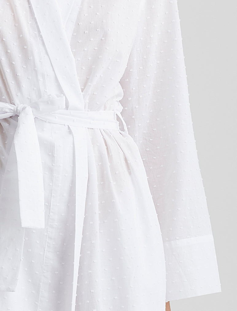 Swiss Dot Maxi Robe