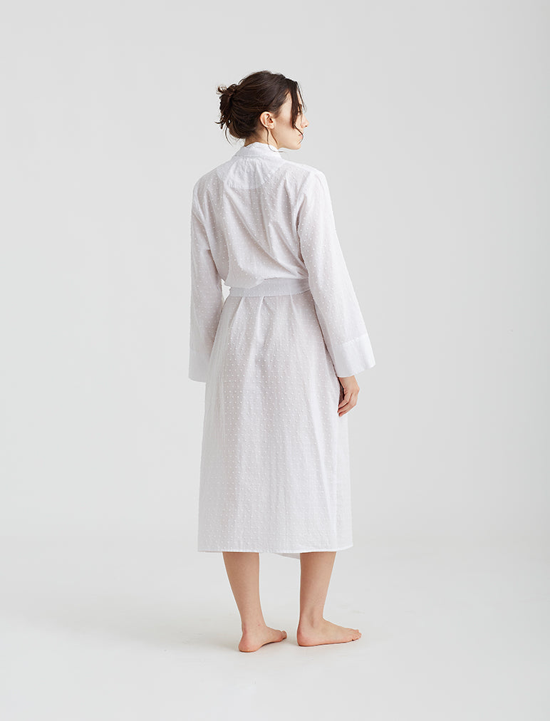 Swiss Dot Maxi Robe