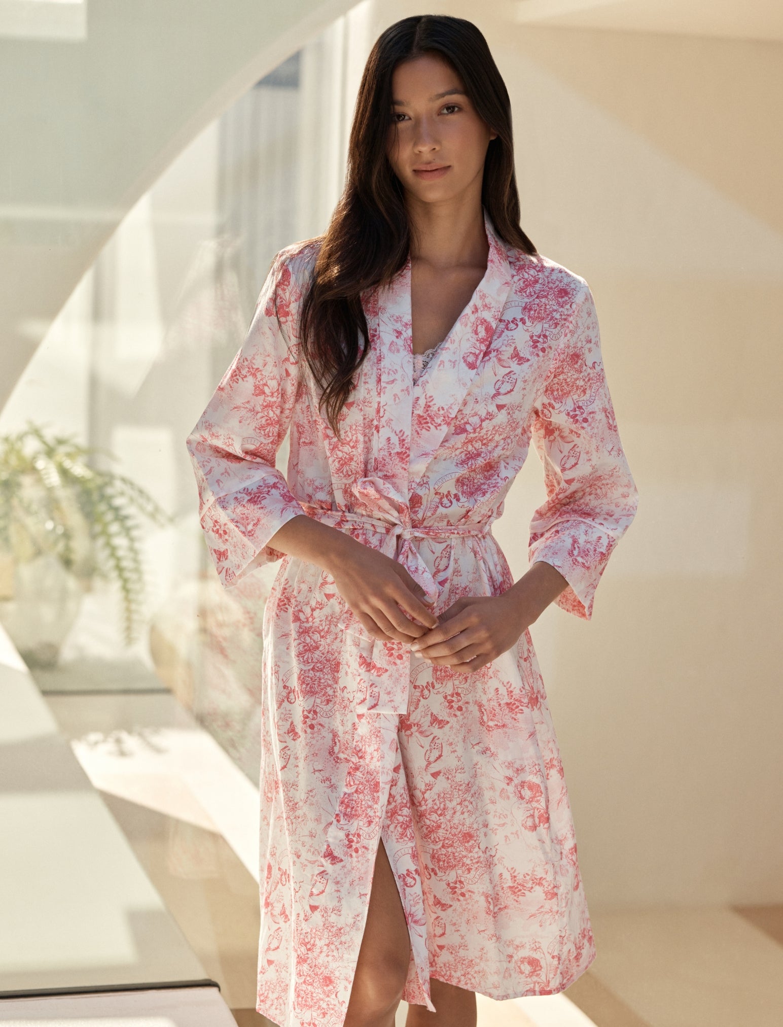 Toile De Jouy Midi Robe