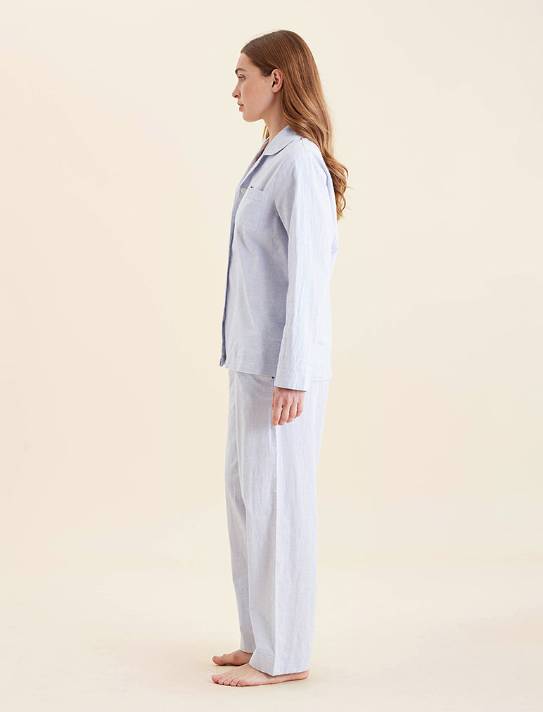 Washed Cotton Linen PJ