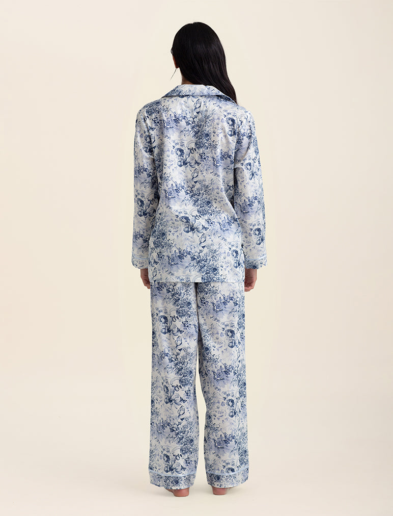 Toile De Jouy Full Length PJ Set