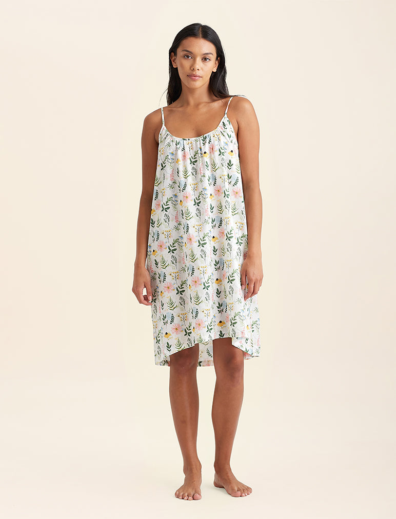 Delphine Strappy Nightgown