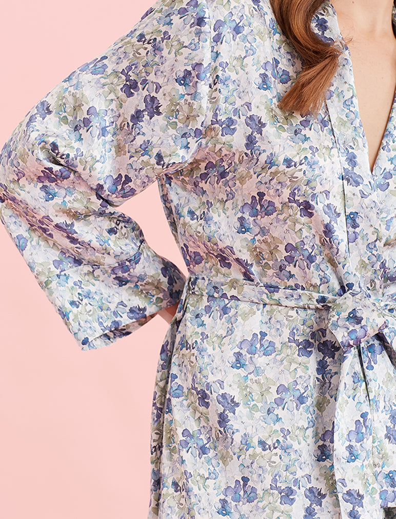 Lily Jane Silk Maxi Robe